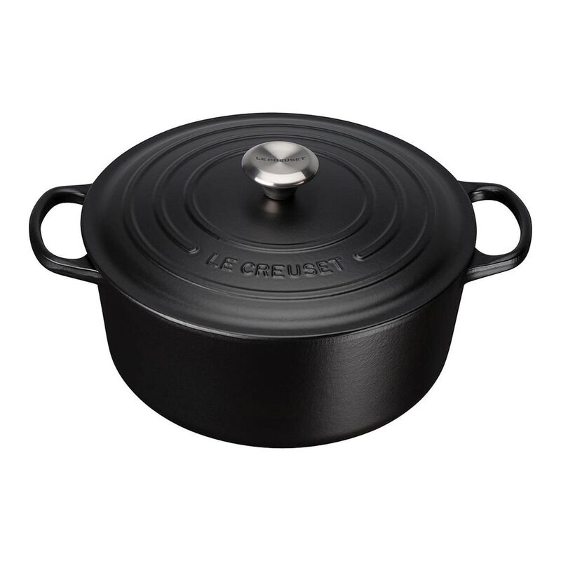 Le Creuset Signature Round Casserole 20 Stainless Steel Knob image number 0